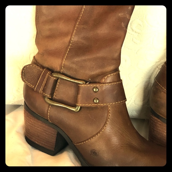 born buckle boots